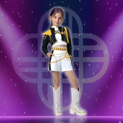 Kid's KPop Demon Hunter Cosplay Costume Huntrix