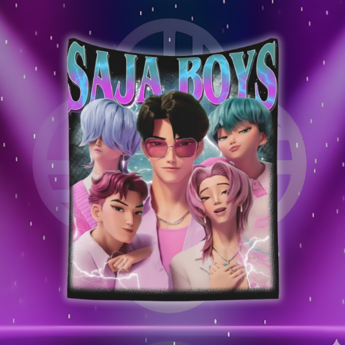 Demon Hunters Saja Boys Blanket