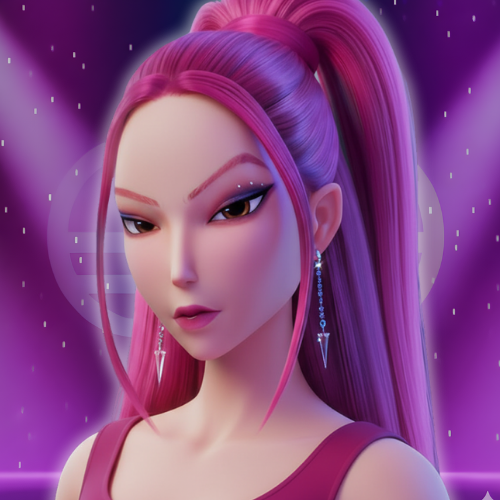 KPop Demon Hunters Mira Cosplay Earrings