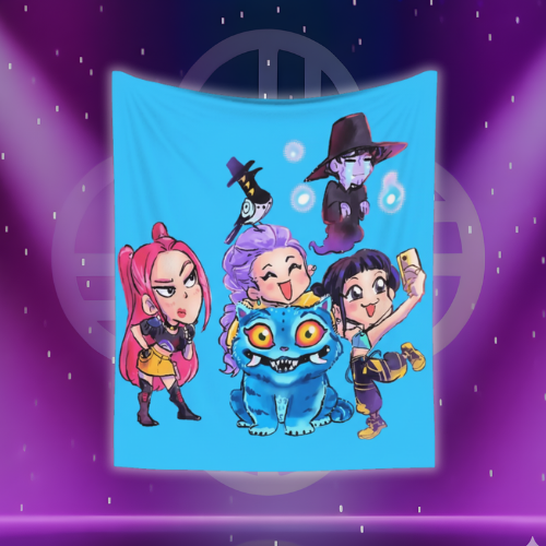 KPop Huntrix Blanket for Children