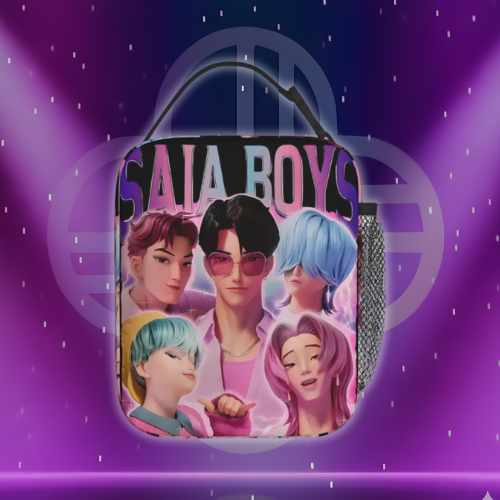 Kpop Demon Hunters Saja Boys Lunch Bag
