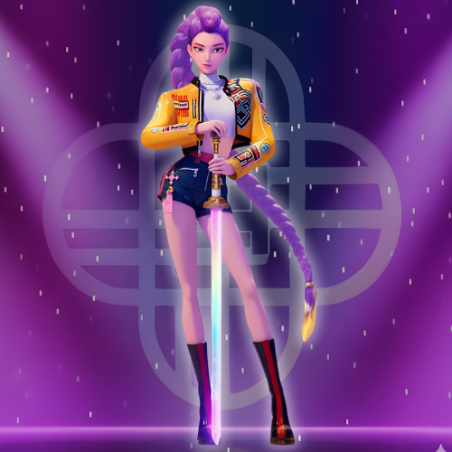 Huntrix Rumi's Sword Demon Hunters