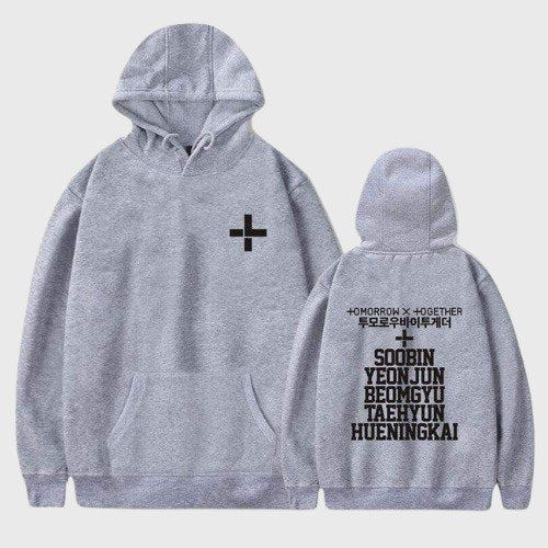 TXT Sweatshirt Gray - Group Members