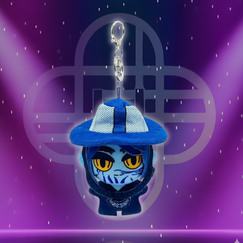 KPop Derpy Tiger Demon Hunters Keychain