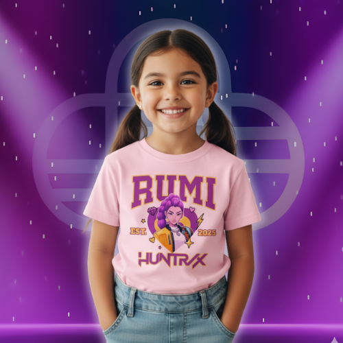 Demon Hunters Huntrix Rumi Kids Shirt