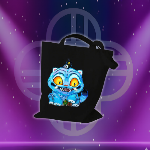 KPop Demon Hunters Derpy Tiger Tote Bag