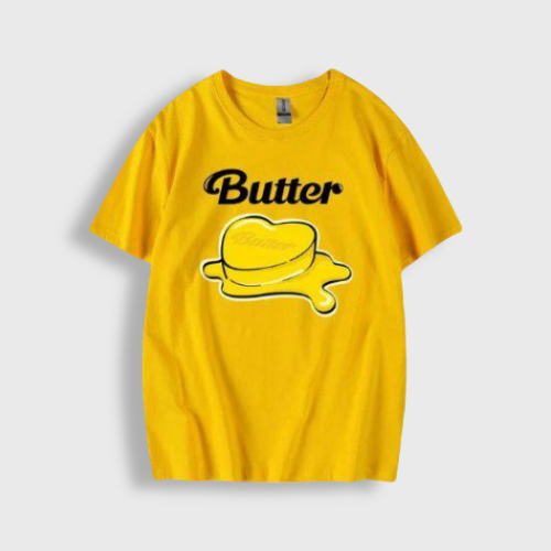 BTS Butter Yellow T-Shirt