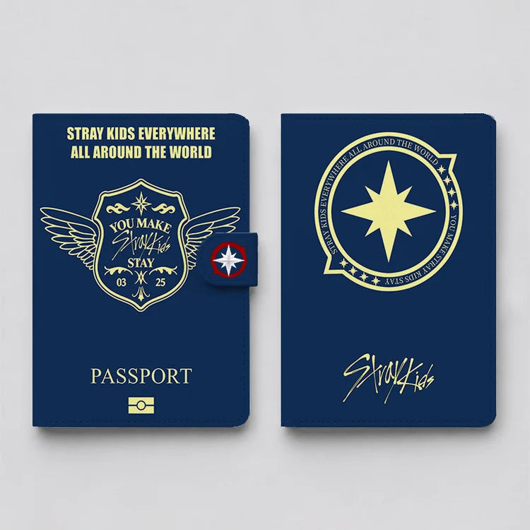 Stray Kids Passport Holder