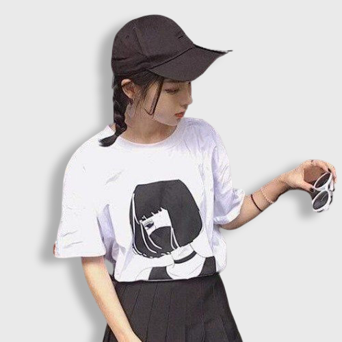 Ulzzang Girl Shy T-Shirt