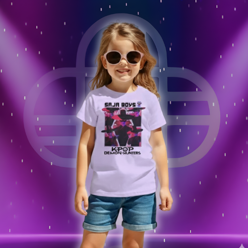 KPop Demon Hunters Saja Boys Kids Shirt 