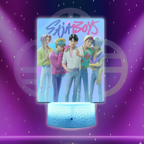 Kpop Demon Hunters Saja Boys Night Light