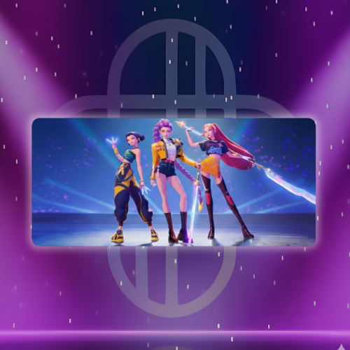 Huntrix Demon Hunters Mouse Pad