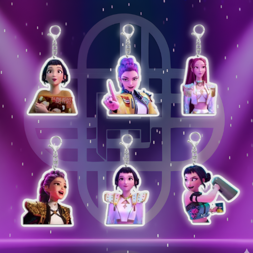 KPop Huntrix Keychains