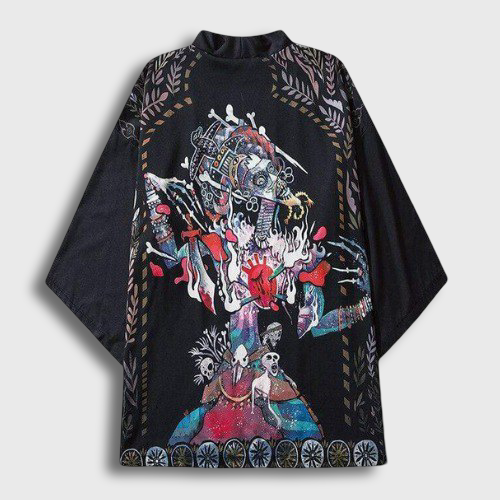 Horror Kimono Jacket