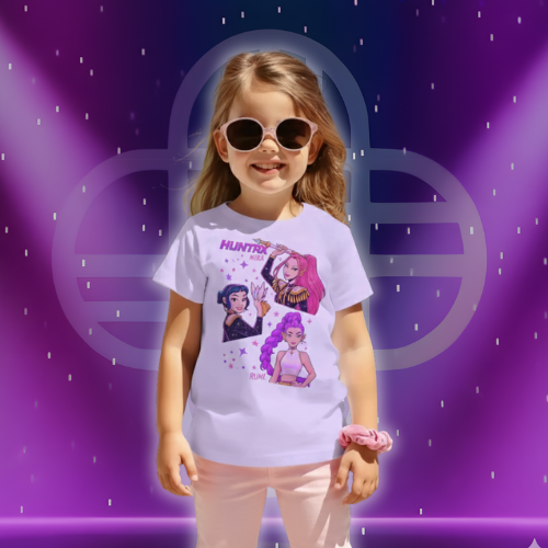KPop Demon Hunters Huntrix Kids Shirt 