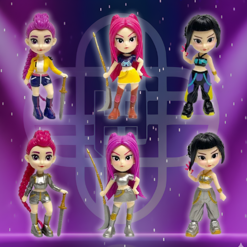 KPop Demon Hunters Huntrix Figures