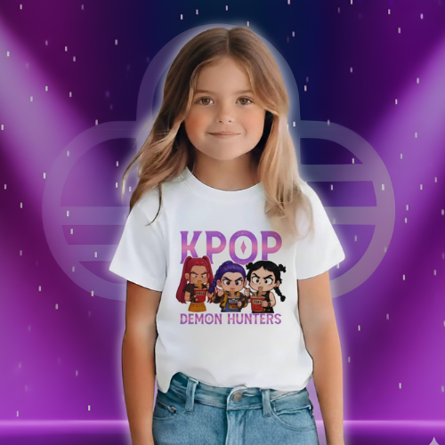 KPop Huntrix Anime Shirt for Kids