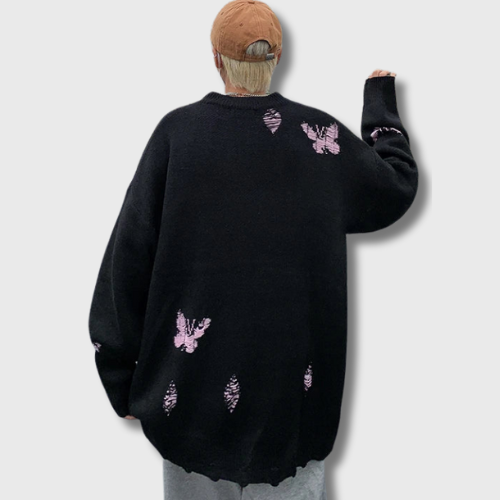 Pull Korean Homme Oversize