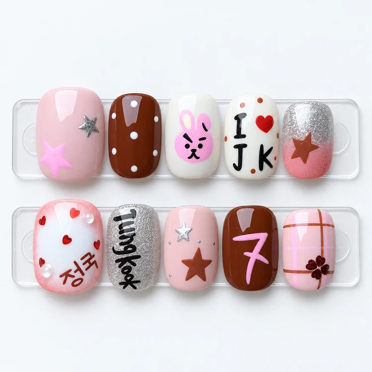 BTS Jungkook Press-On Nails