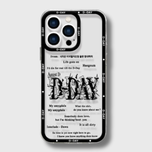 Suga D-DAY phone case for Samsung