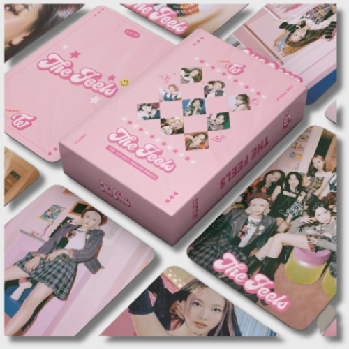Set of 55 Twice Photocards - The Feels Album