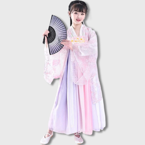 Children's Pink Hanfu