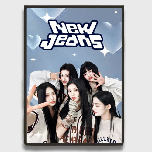 KPOP Group New Jeans Poster