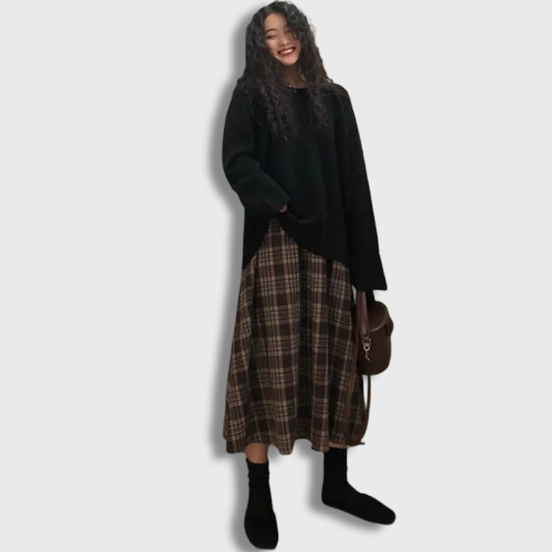 Long Korean Skirt