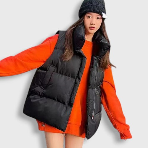 Padded Sleeveless Down Jacket