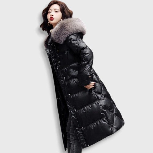 Long Korean Down Jacket
