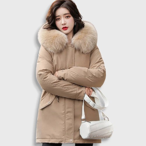 Women's Fur Collar Parka