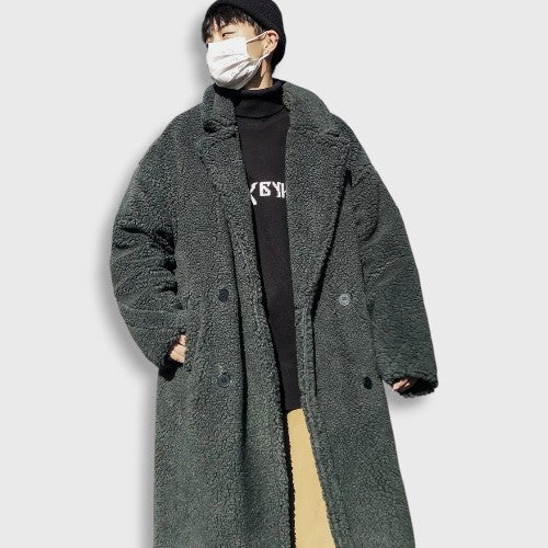 Korean Long Wool Coat
