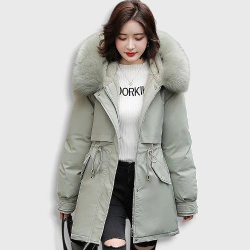 Women's Fur Collar Parka