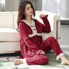 Pyjama Coréen Rouge Femme