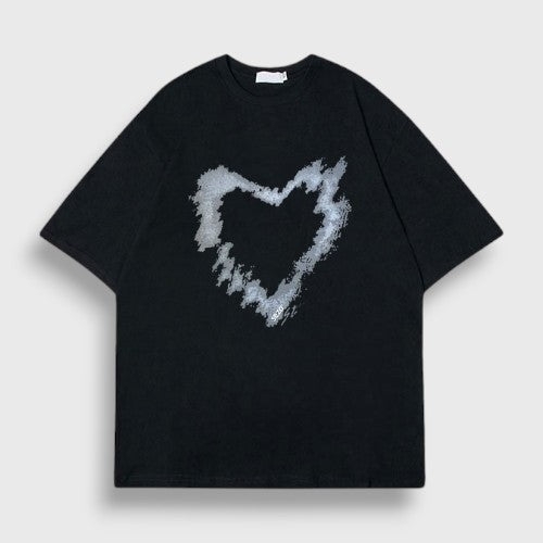 T-shirt Coeur Oversize | LeeKnow Stray Kids