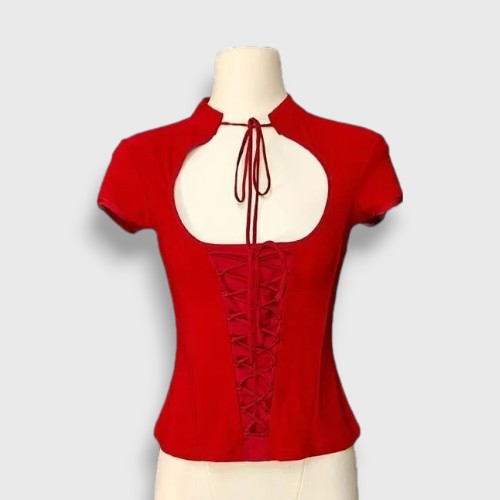 Haut KPOP Rouge | Jennie BlackPink