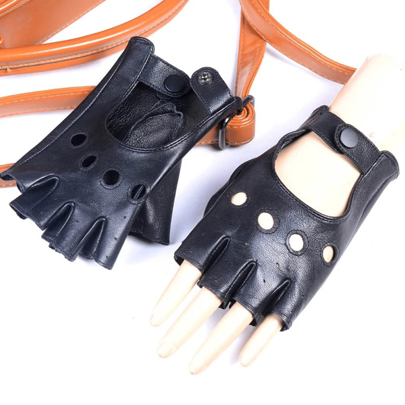 KPOP Leather Gloves