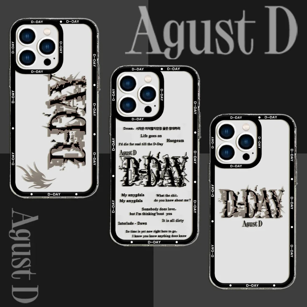 Coque de téléphone Suga D-DAY pour Samsung