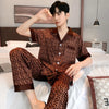 Pyjama Korean Homme Marron