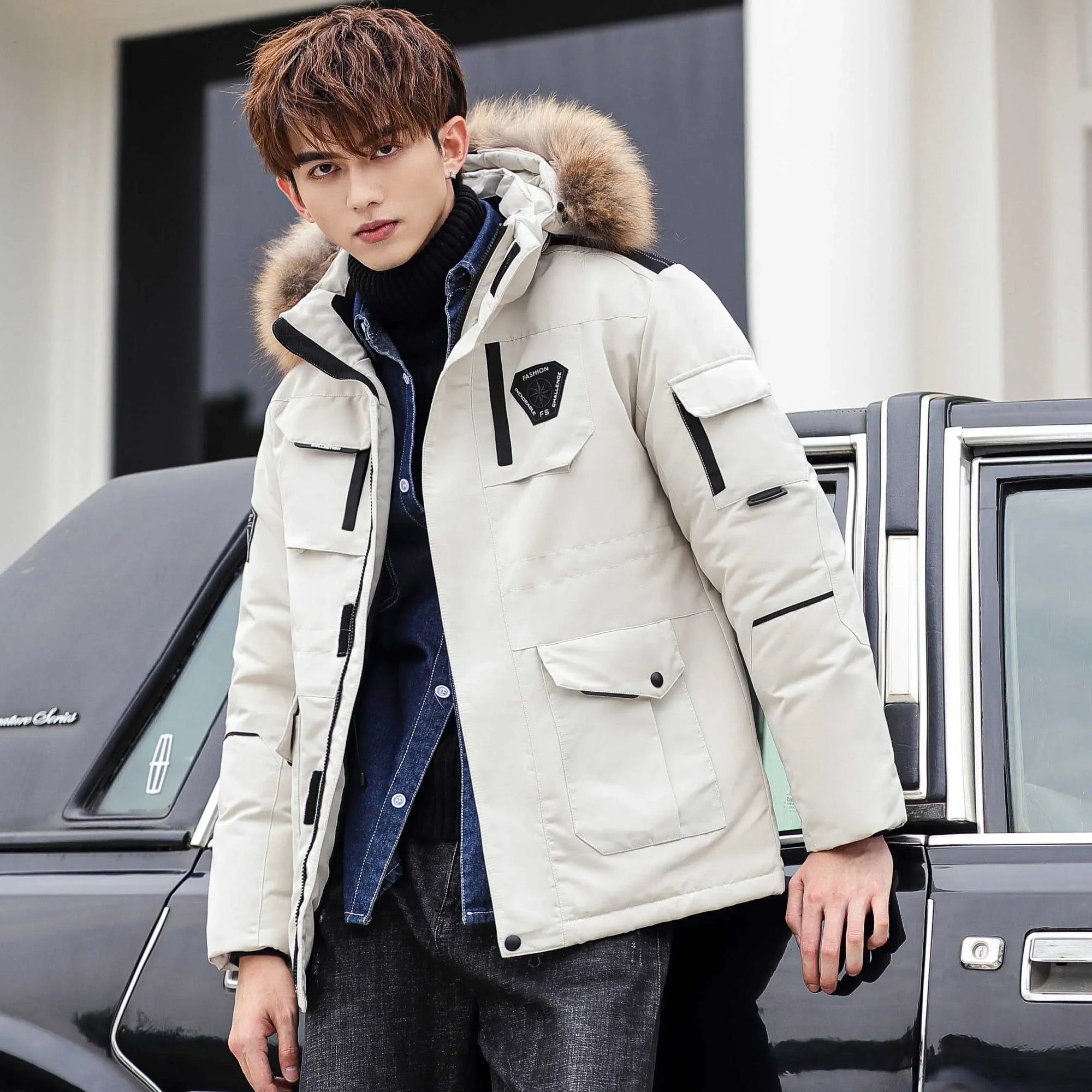 Parka Korean pour Homme