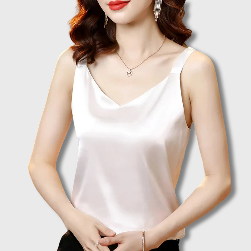 Korean Satin Tank Top