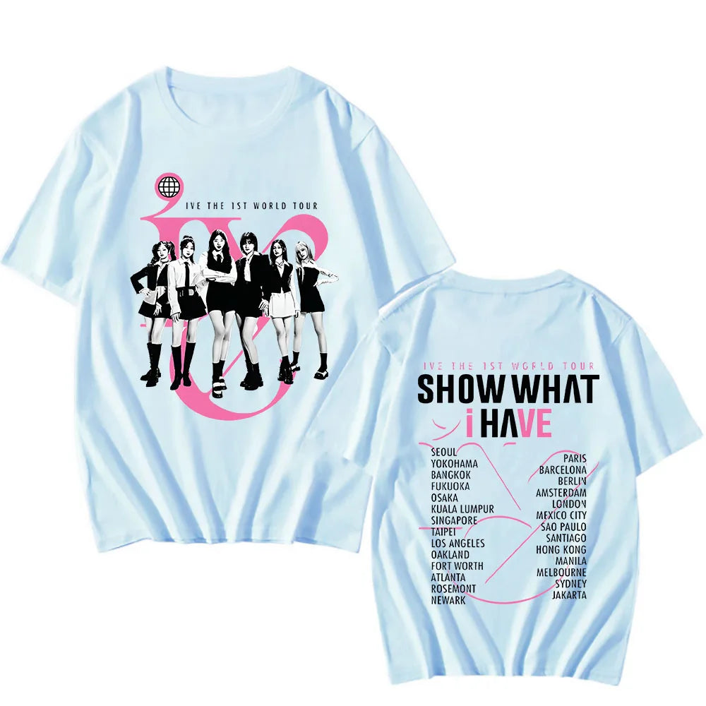 IVE KPOP World Tour T-shirt