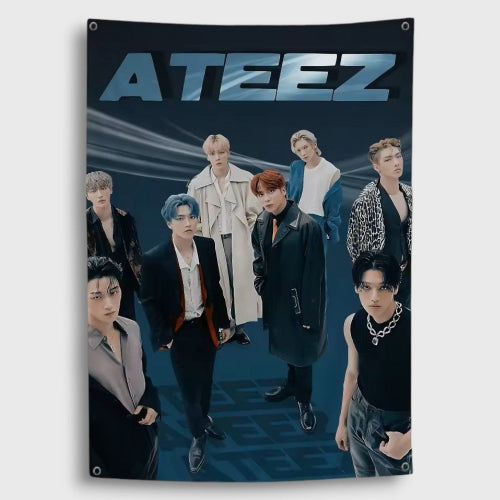 KPOP group A-ATEEZ Poster Mural