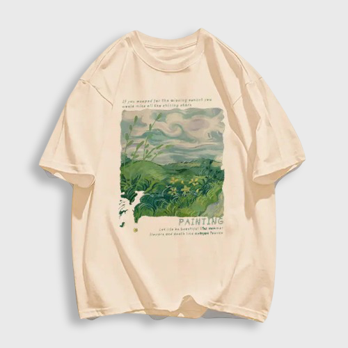 Korean Printed T-shirt