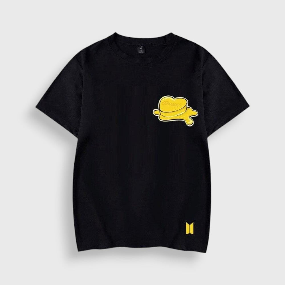 T-Shirt BTS Butter Logo