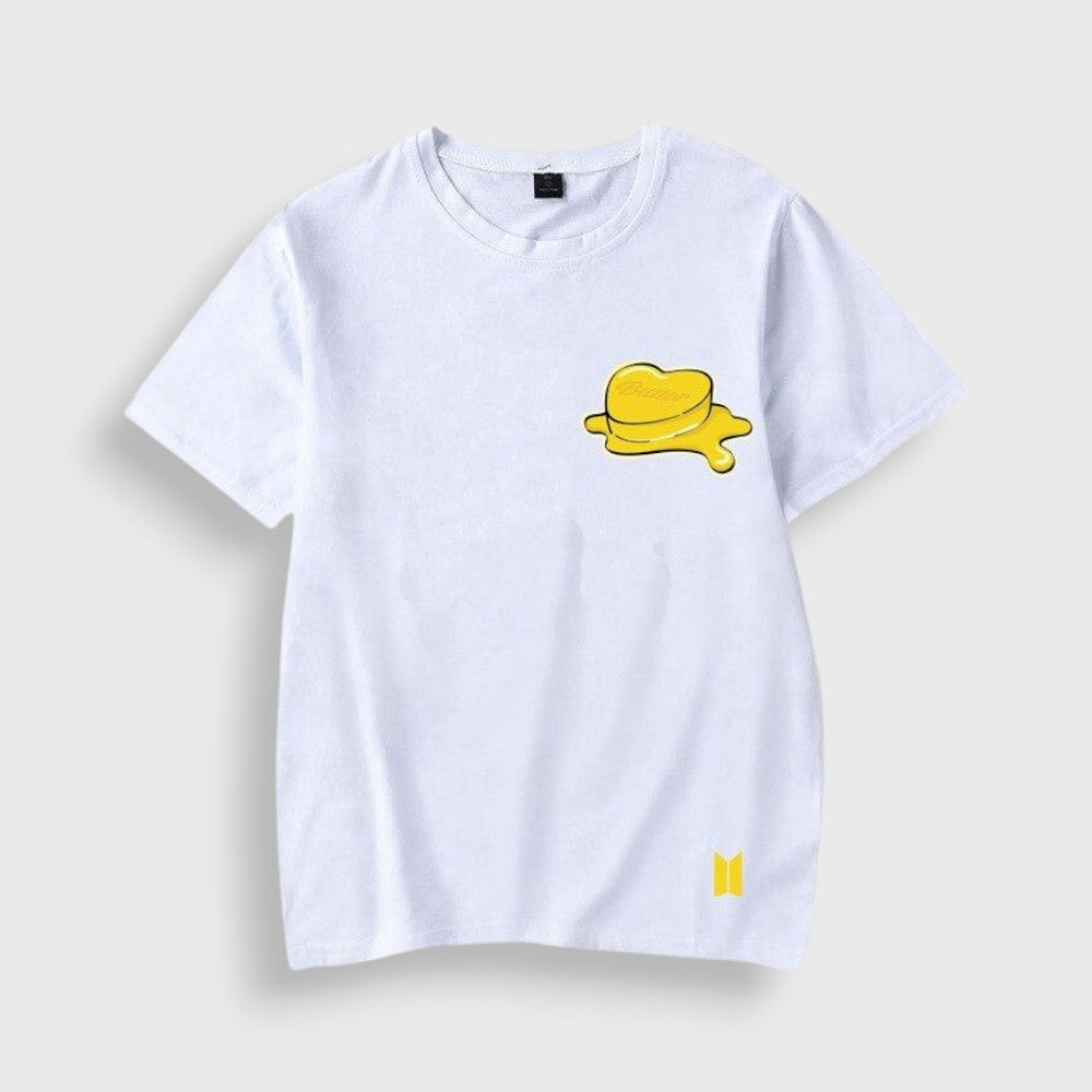 T-Shirt BTS Butter Logo