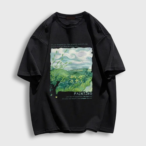 Korean Printed T-shirt