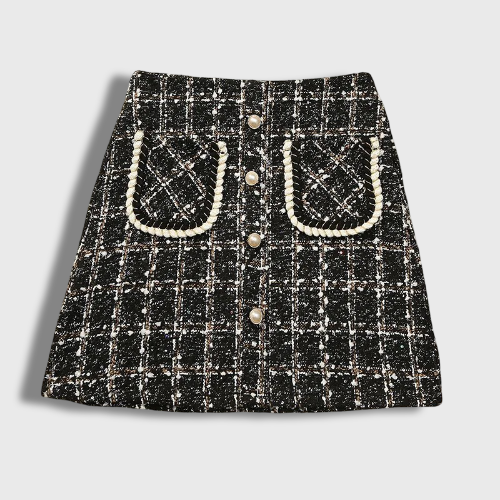 Straight Short Skirt Korean Style