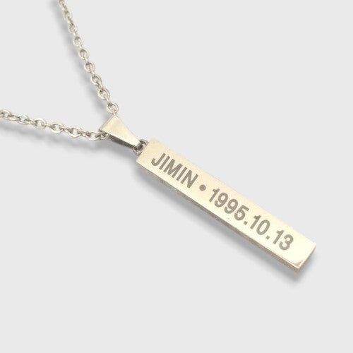 BTS pendant necklace