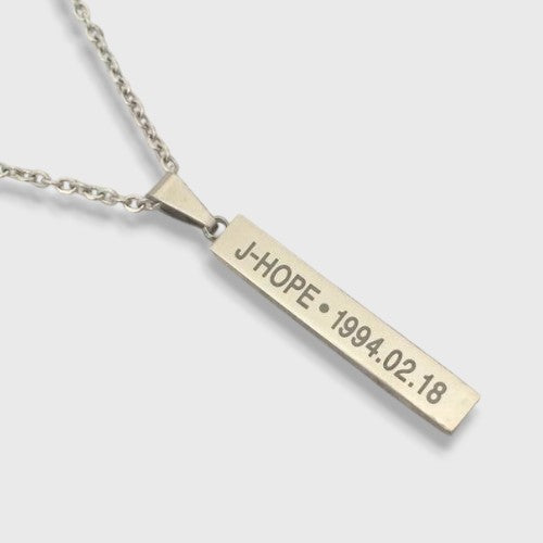 BTS pendant necklace